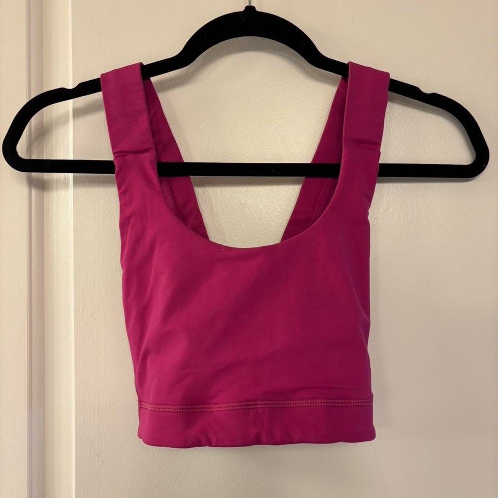 Lululemon Athletica Pink Sports Bra